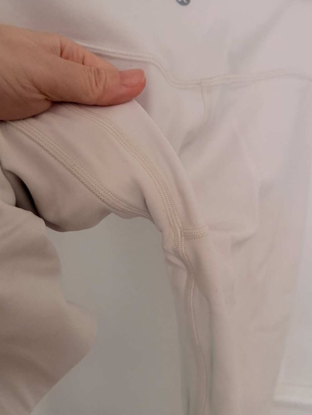 Lululemon White Leggings - Fits M (6-8)